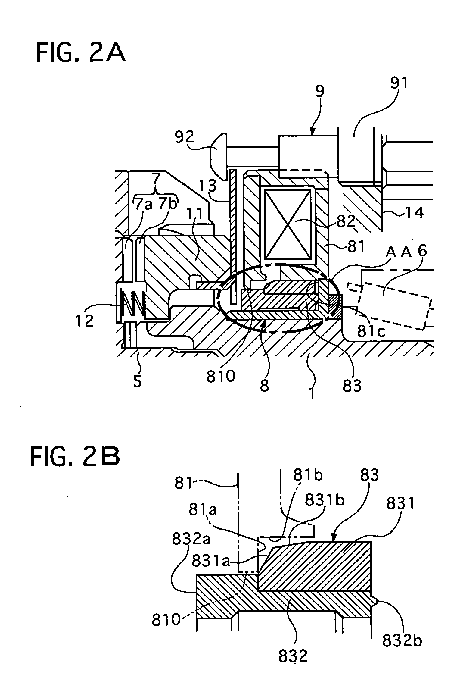 Limited slip differential device