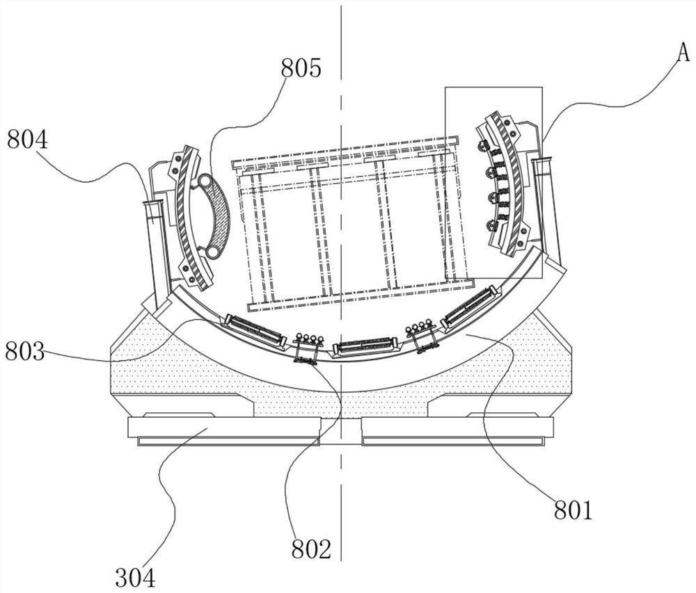 Logistics box classification supervision conveying device based on identification code