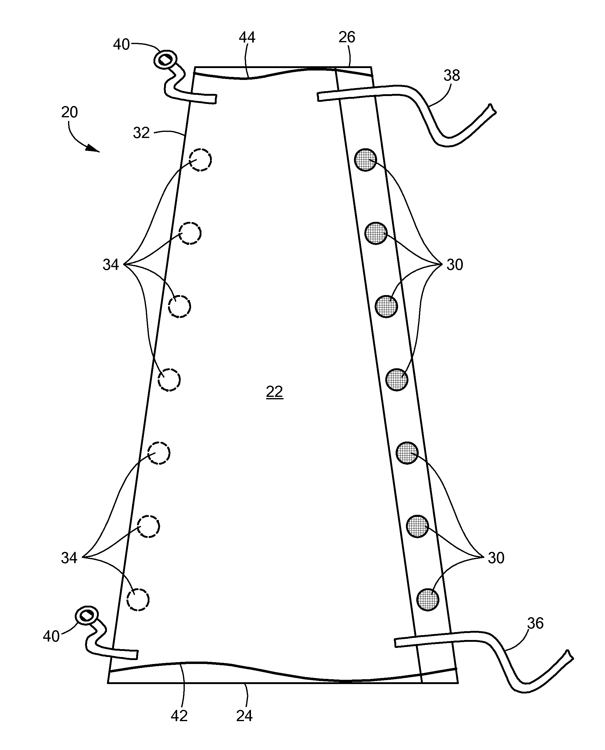 Stray voltage insulating device