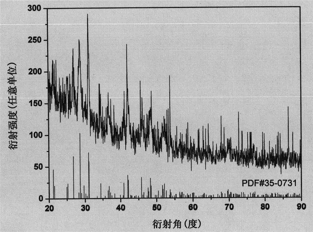 Method for preparing europium-doped lanthanum phosphate porous nanorods on basis of herring sperm DNA template