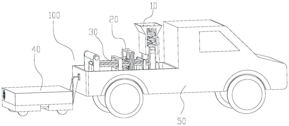 Full-automatic grass checker laying machine and full-automatic grass checker grass laying method