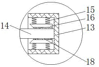 Reeling frame capable of storing cloth rolls of different lengths