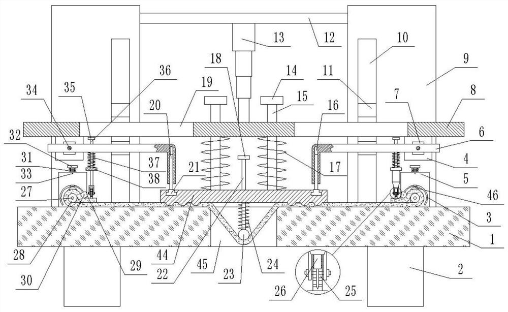 Garment edge folding and locking device