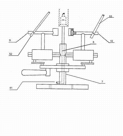 Inflatable protective device for sealing machine with energy-saving lamp tube