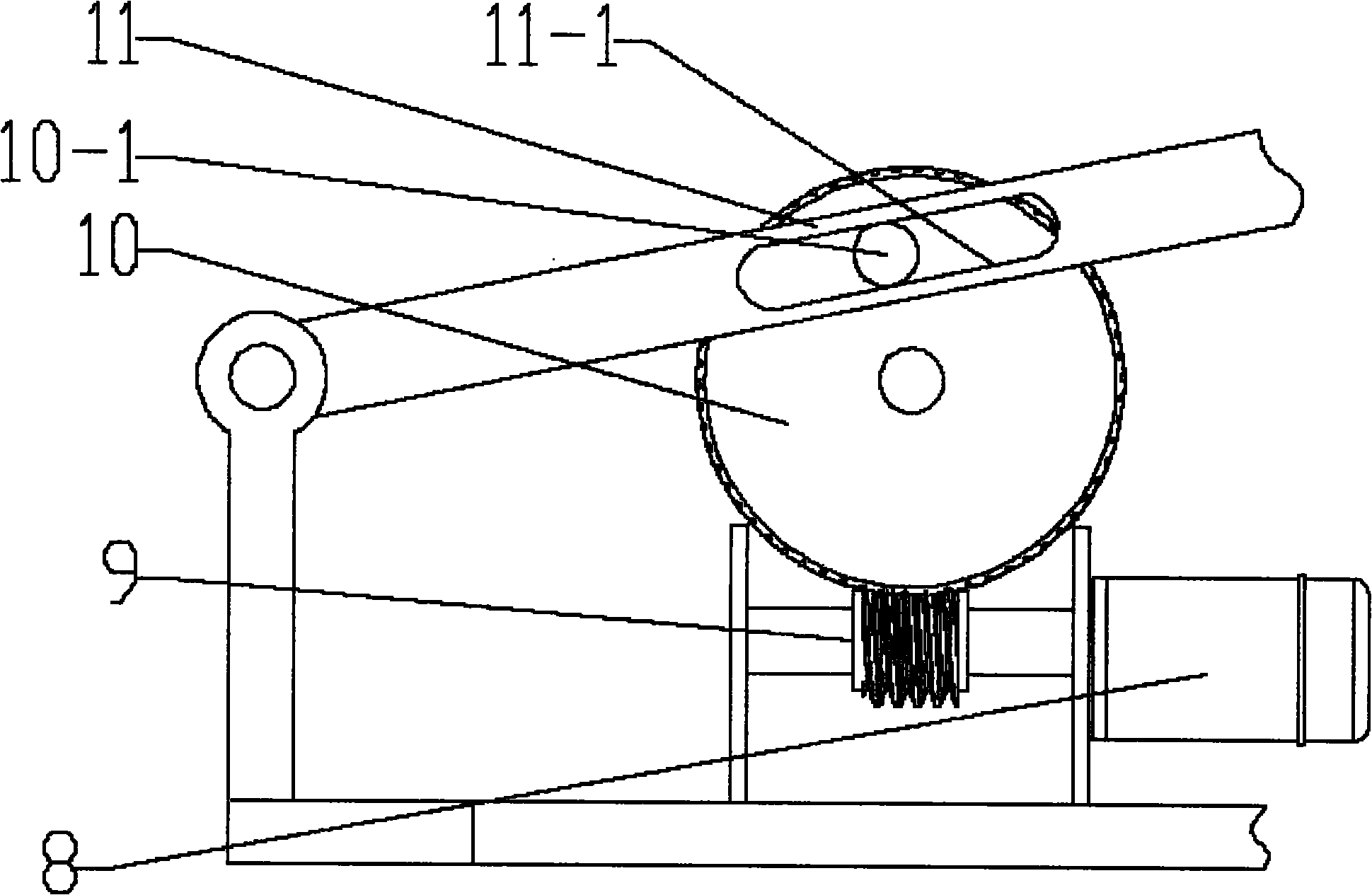 Pedestal pan ring capable of automatic lifting