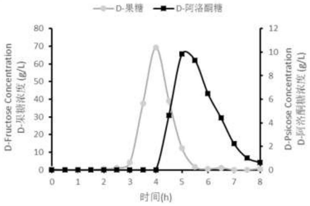 A kind of method utilizing simulated moving bed to separate d-fructose and d-psicose