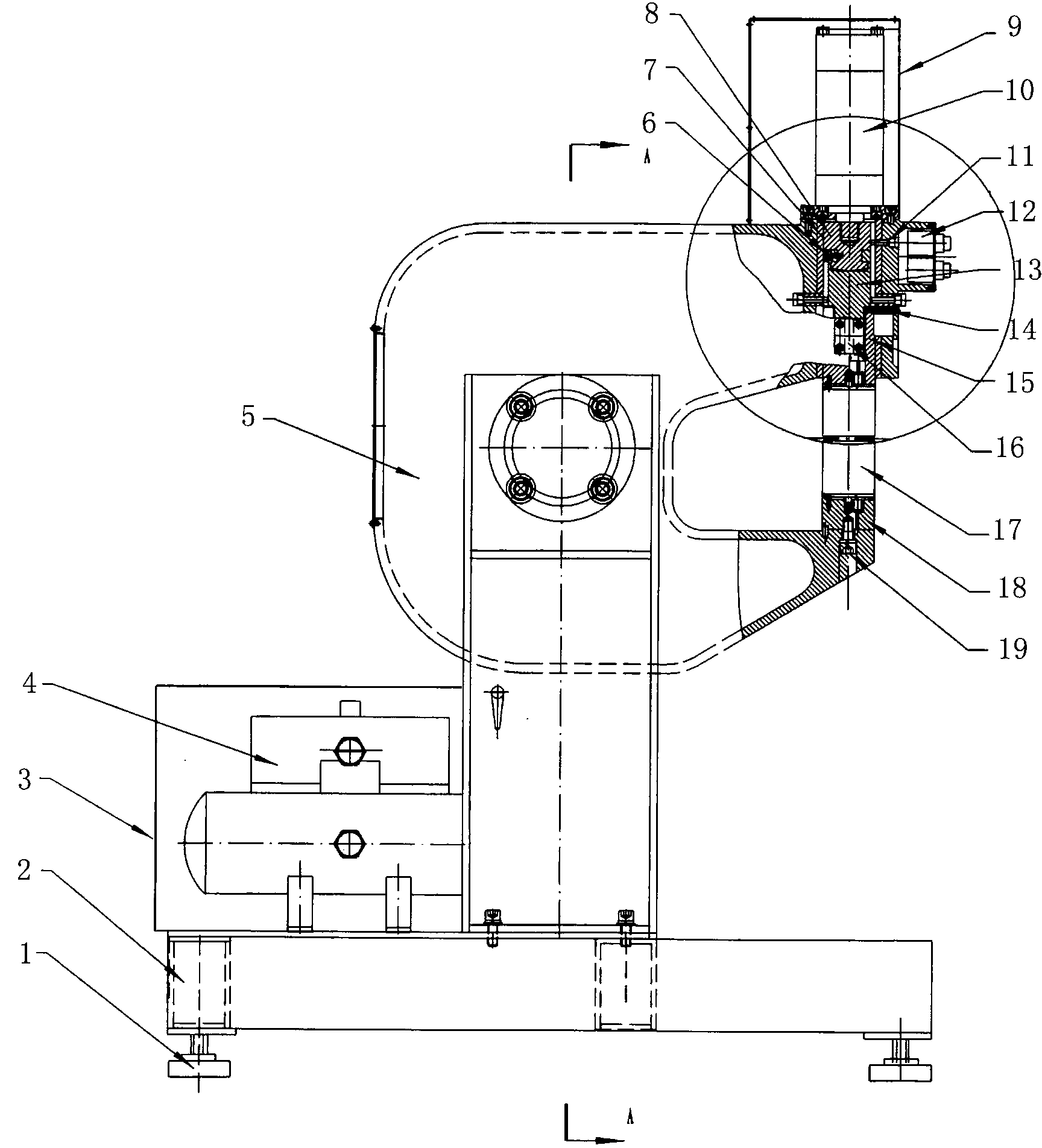 Quick molding device for sheet metal parts