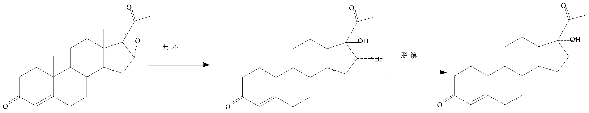 Preparation method of 17hydroxy-pregnane-4-alkene-3,20-diketone-21-acetic ester