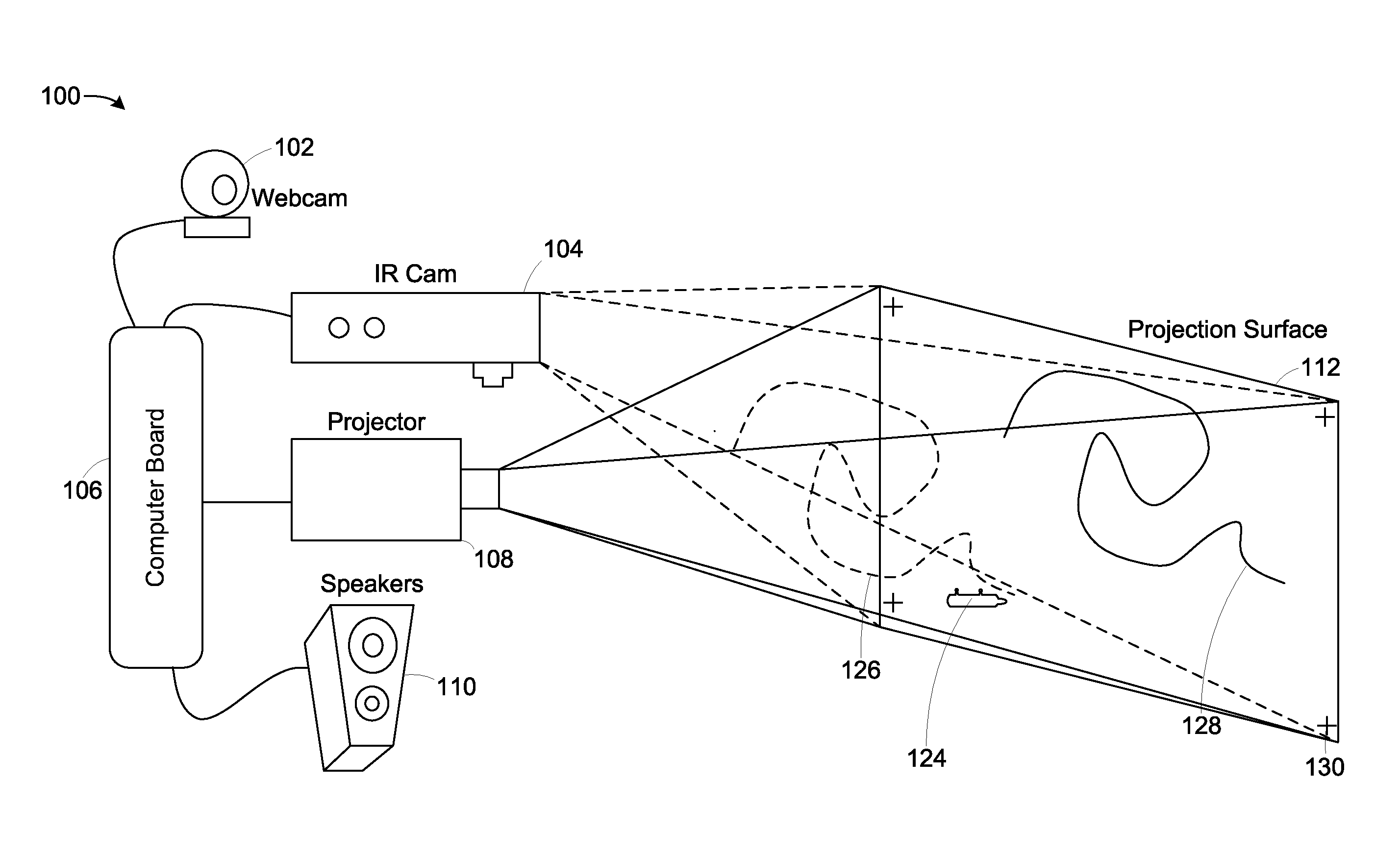 Interactive audiovisual device