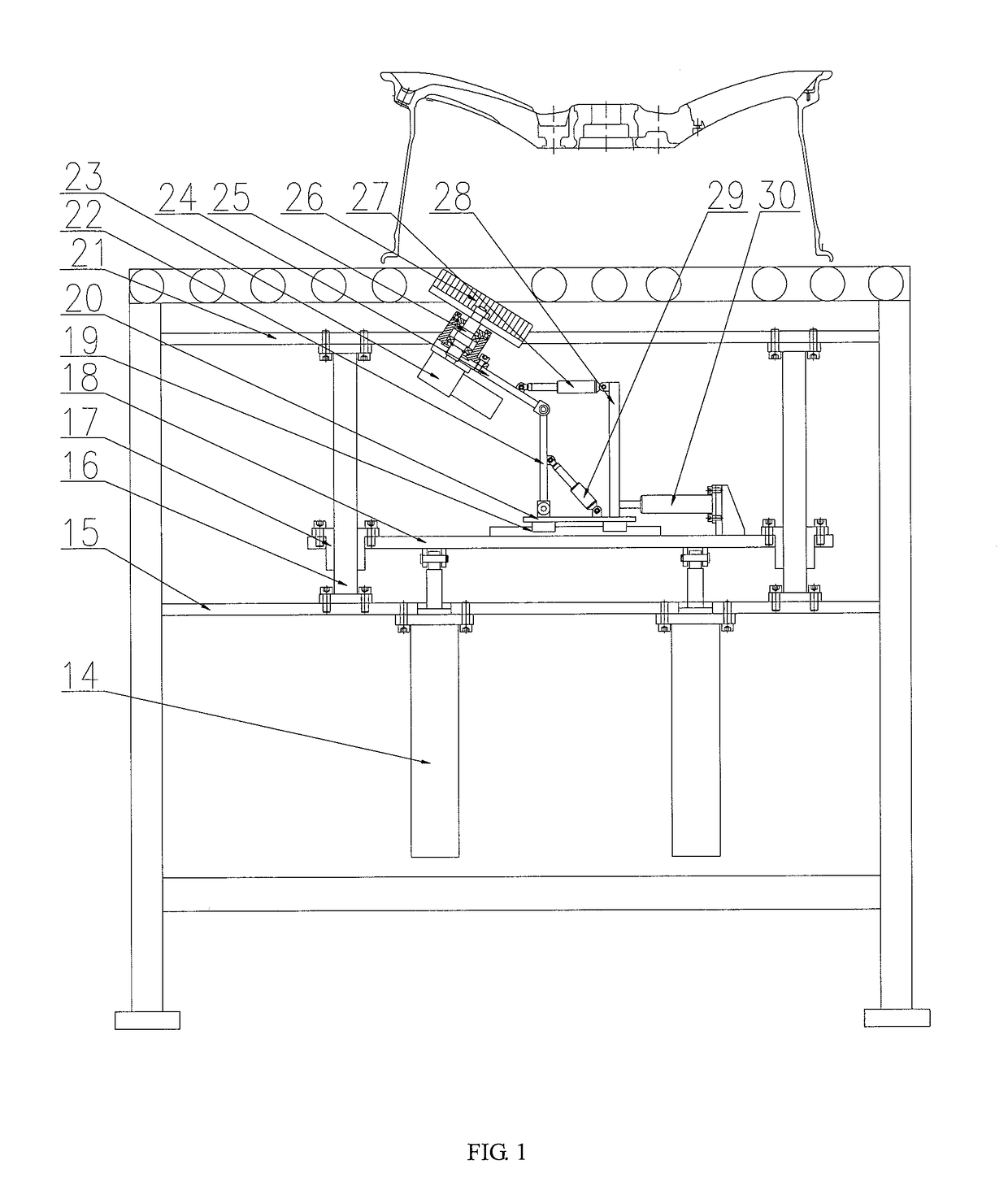 Wheel deburring device and deburring method