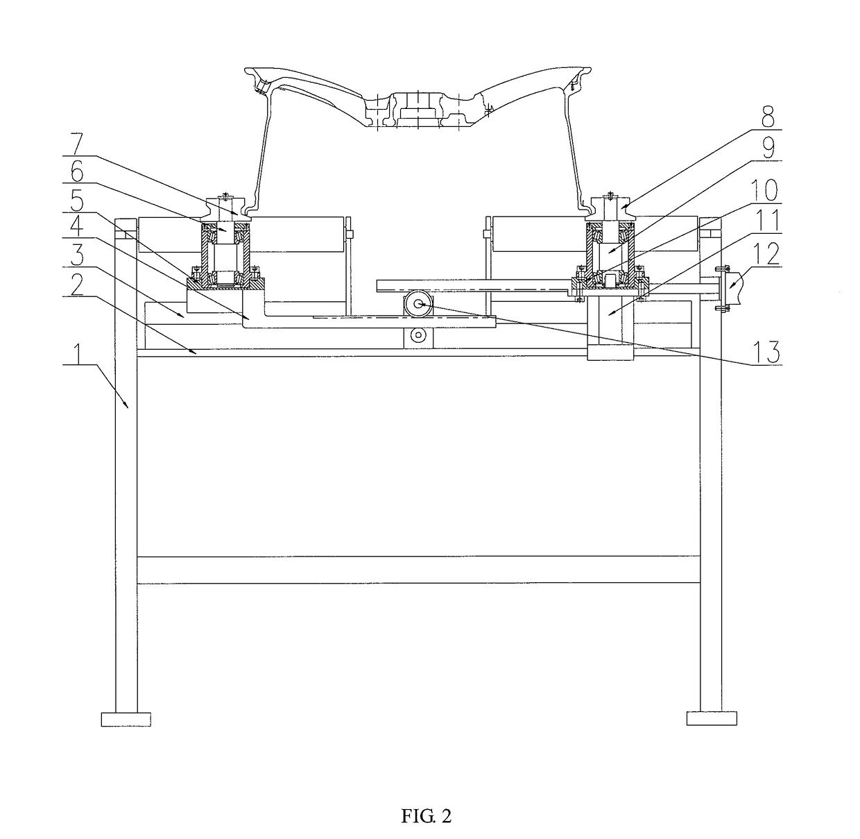 Wheel deburring device and deburring method