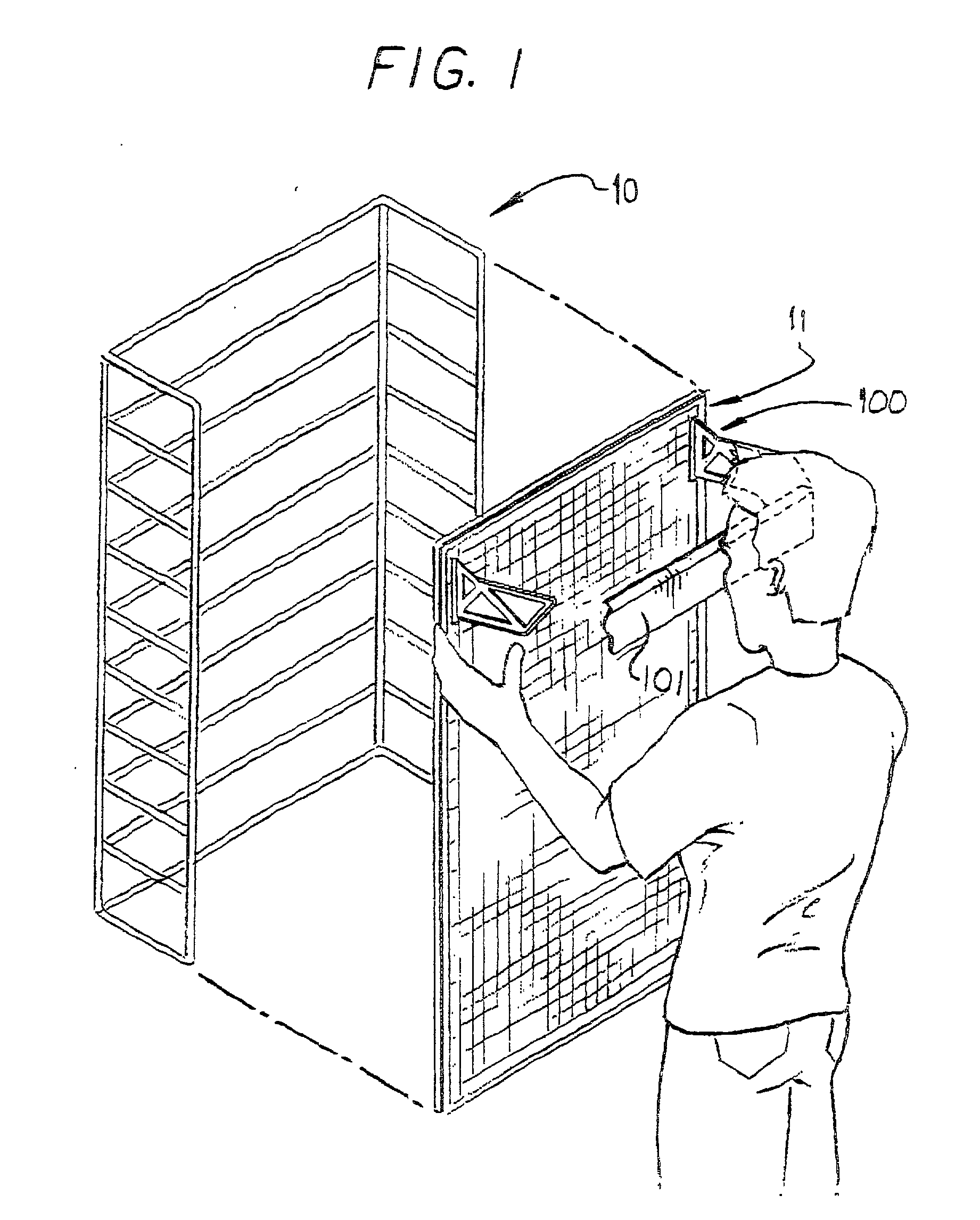 Display rack and hook combination