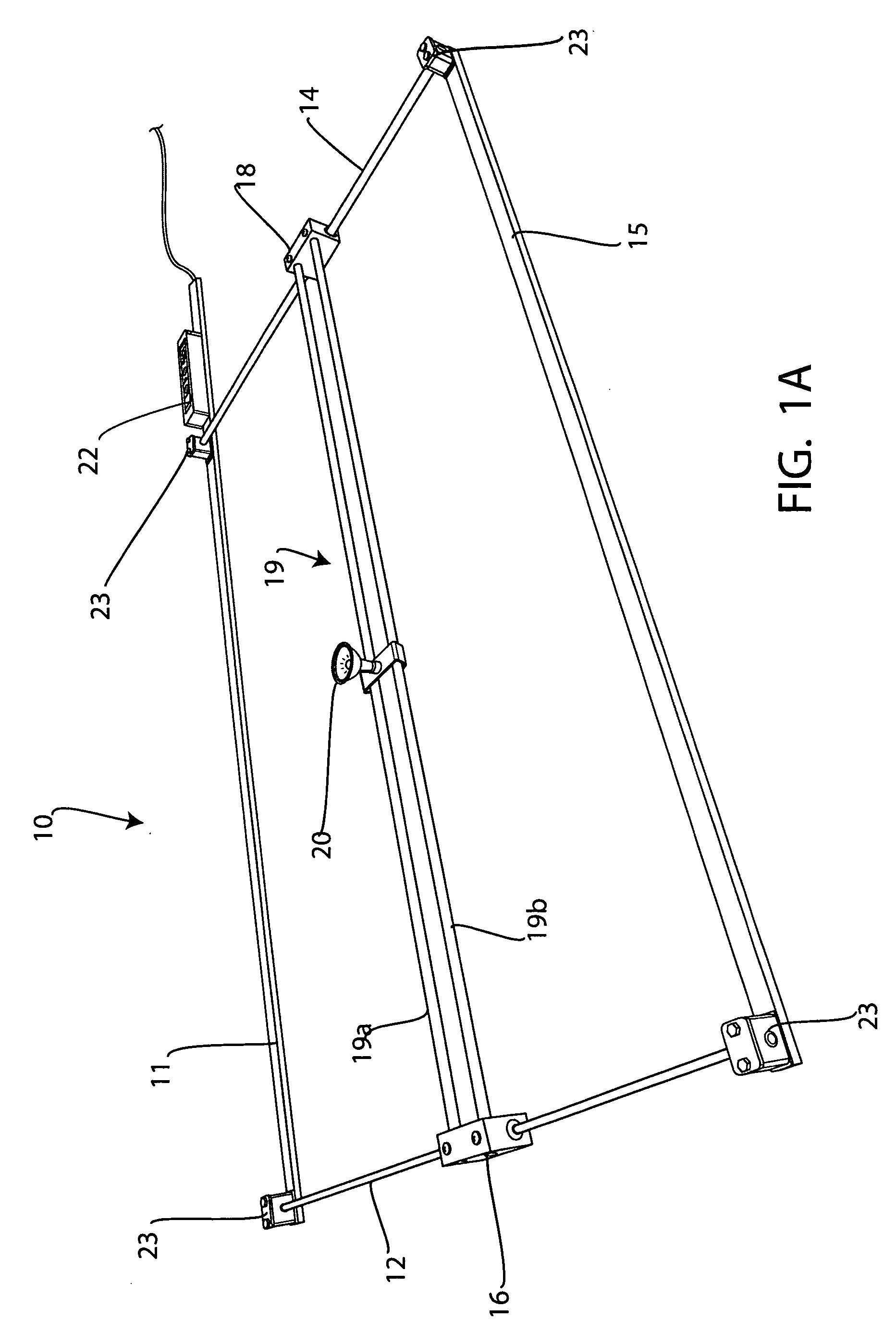 Multi-positional track lighting device