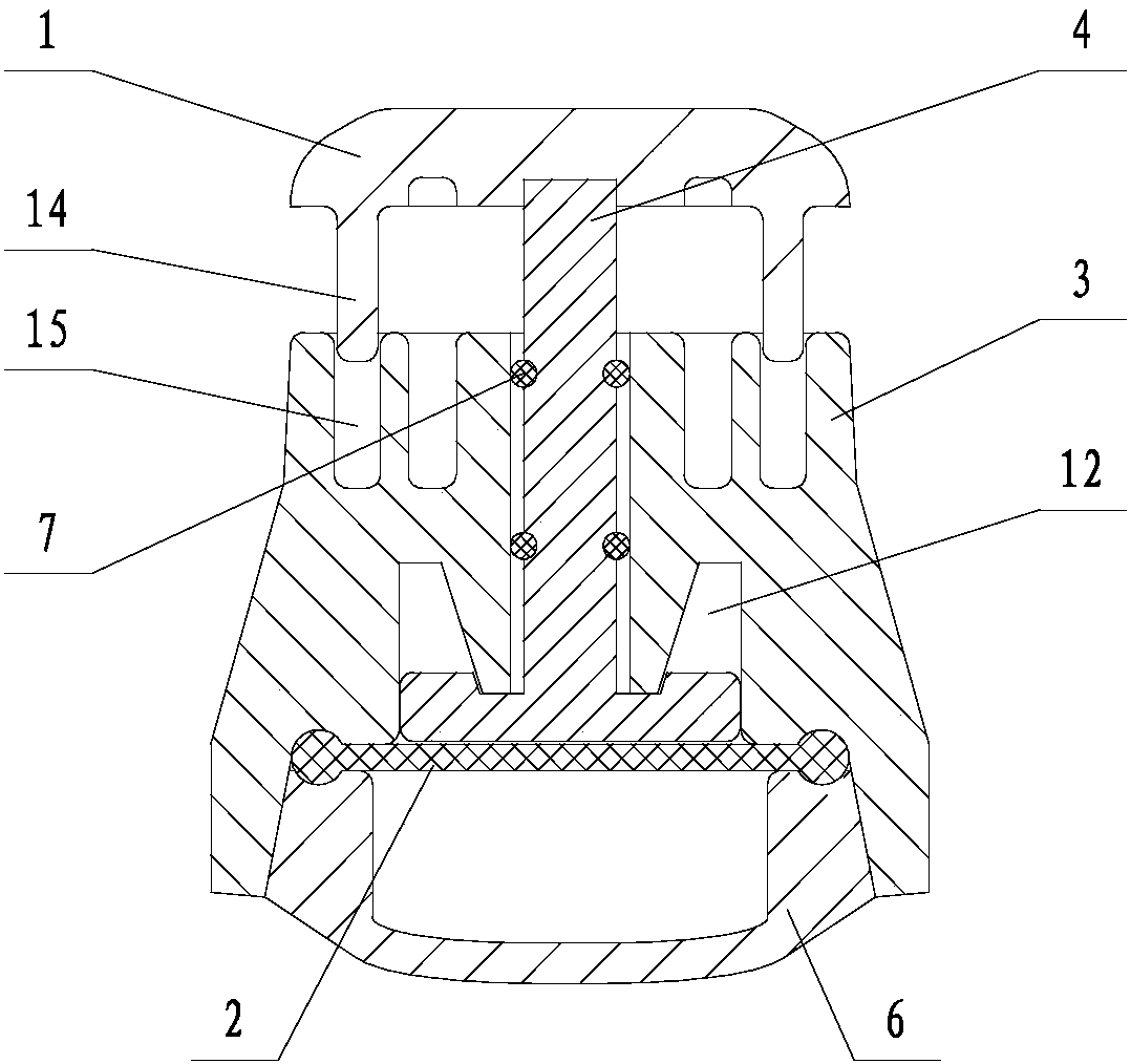 Self-recovery device of detecting pipeline passage by diaphragm type blood withdrawal method