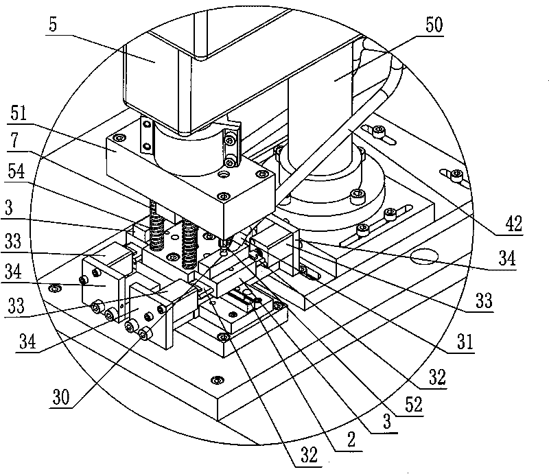 Hinge component assembling machine