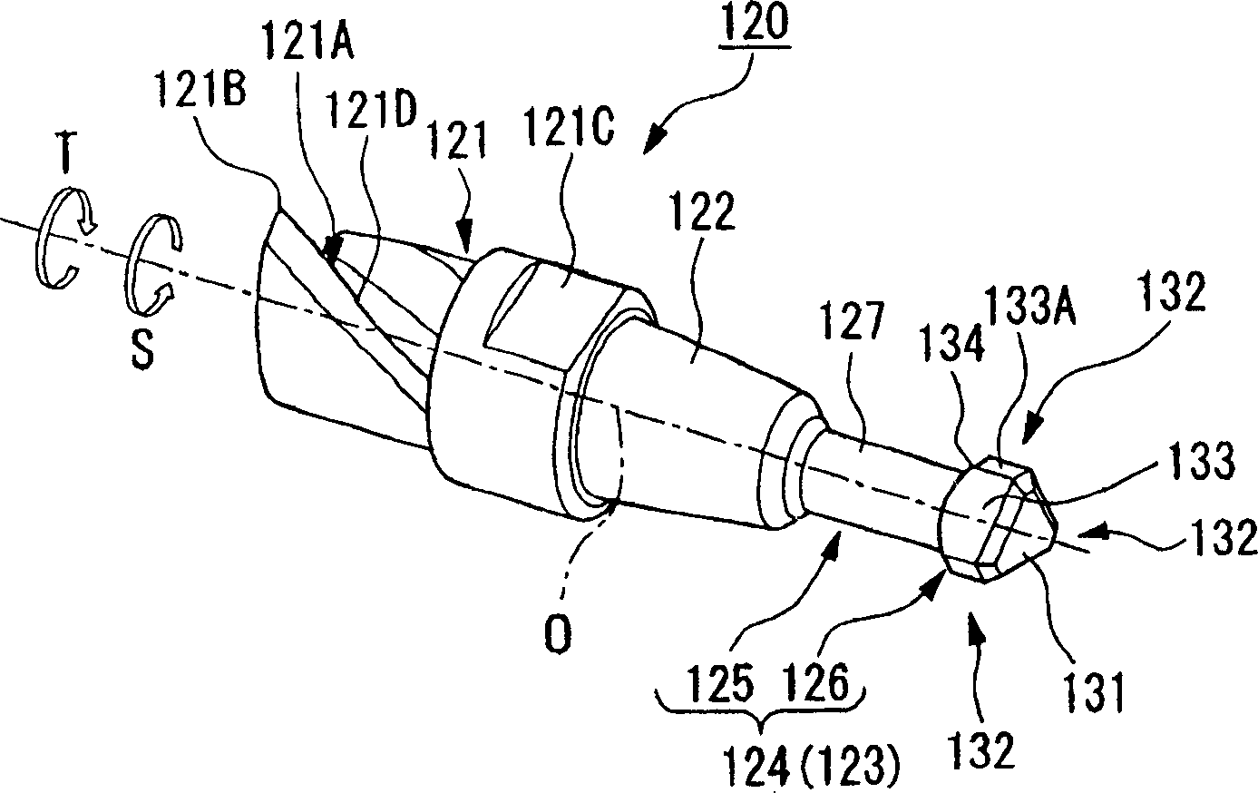 Cutting tool capable of changing knife head and knife head capable of installing on said cutting tool