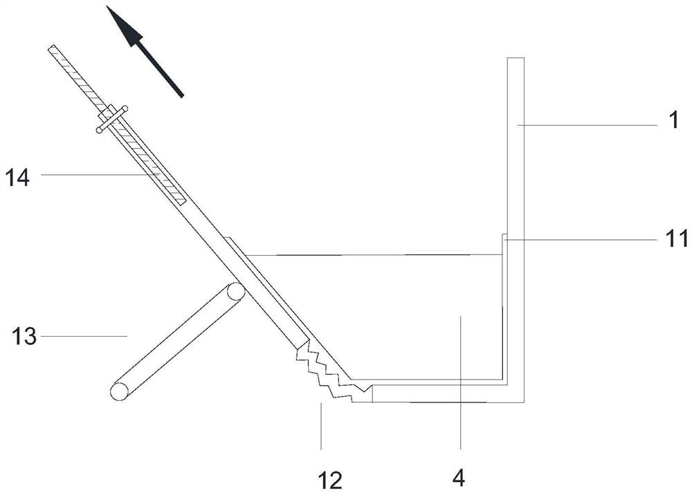 Test method and device for judging the leakage stability of geomembrane anti-seepage earth-rock dam defects