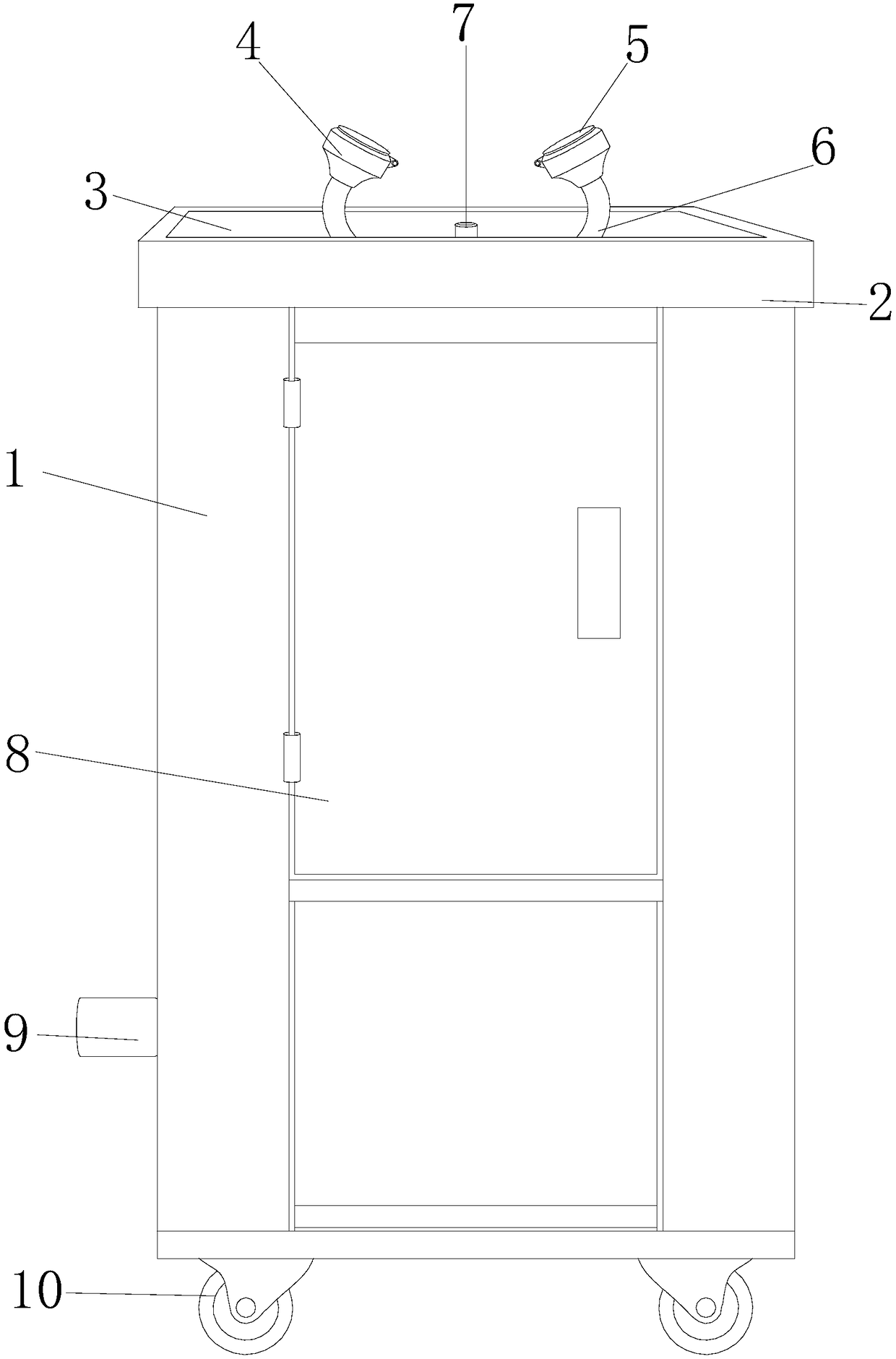 Full-automatic eyewash equipment