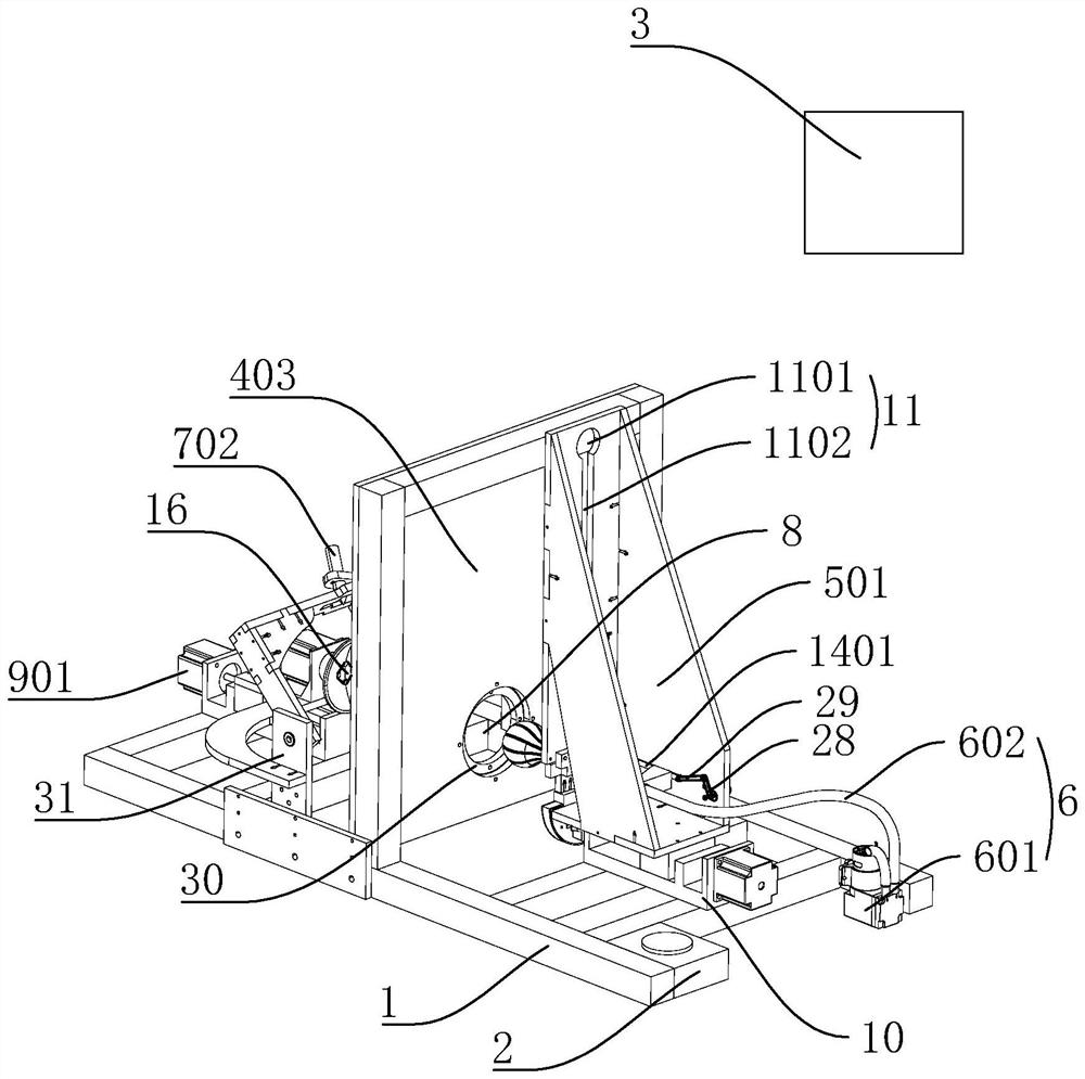 Method for automatically inflating balloon and automatically writing