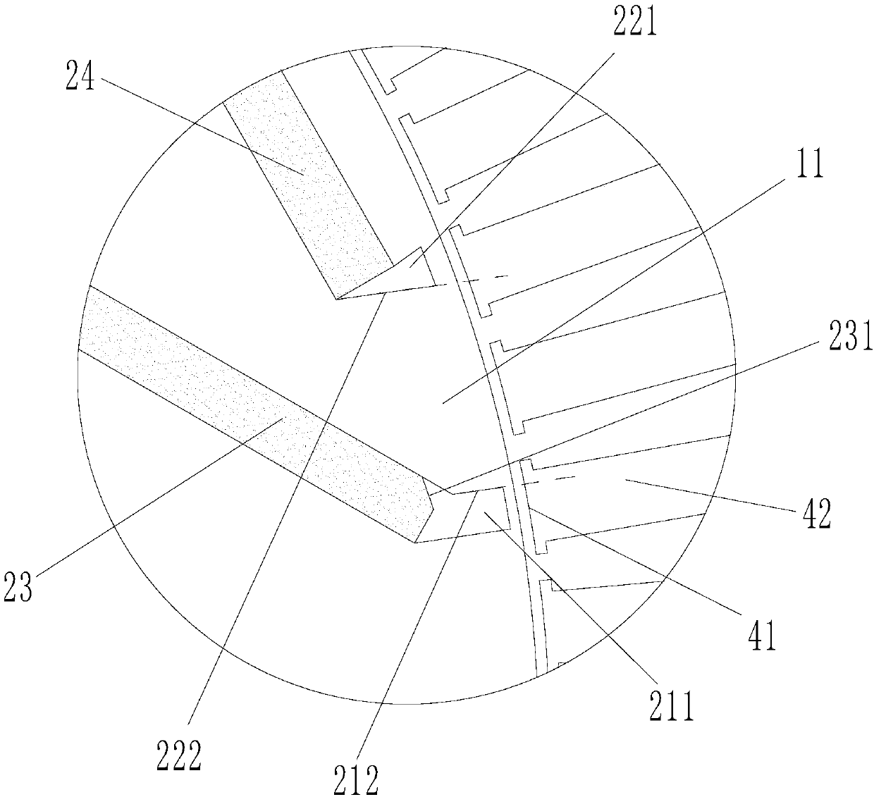 Reluctance type alternating pole permanent magnet motor