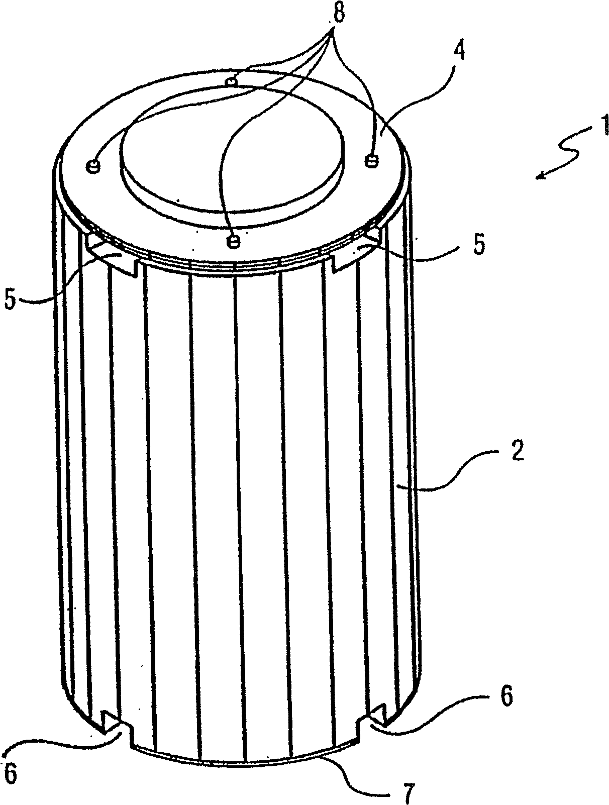 Manifold system for the ventilated storage of high level waste and a method of using the same to store high level waste in a below-grade environment