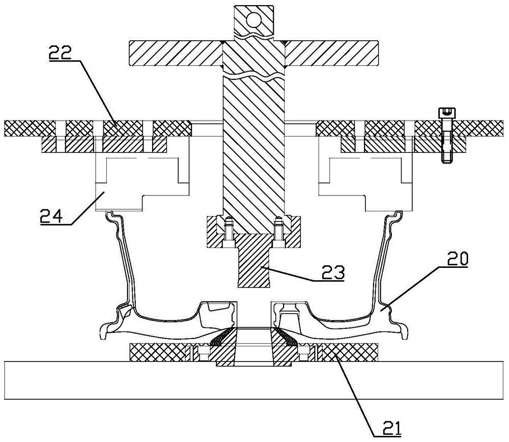 An automatic riser clamping tool