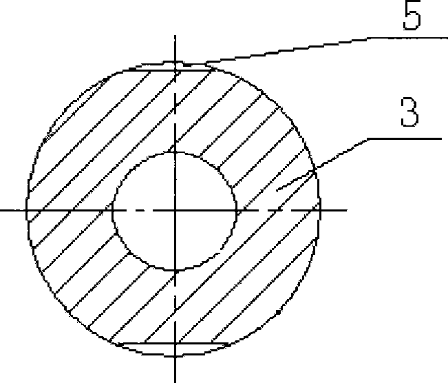 Operation method of pressure test with rod in oil well