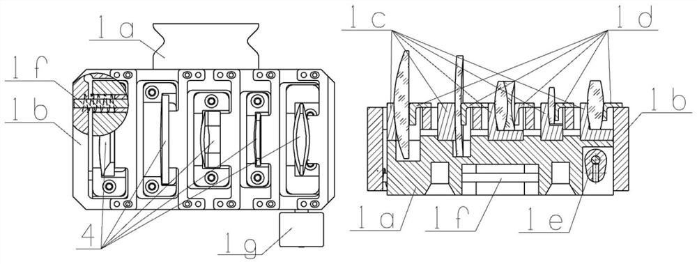 Fast-assembly zero-point positioning device and method for automatic assembly of optical element