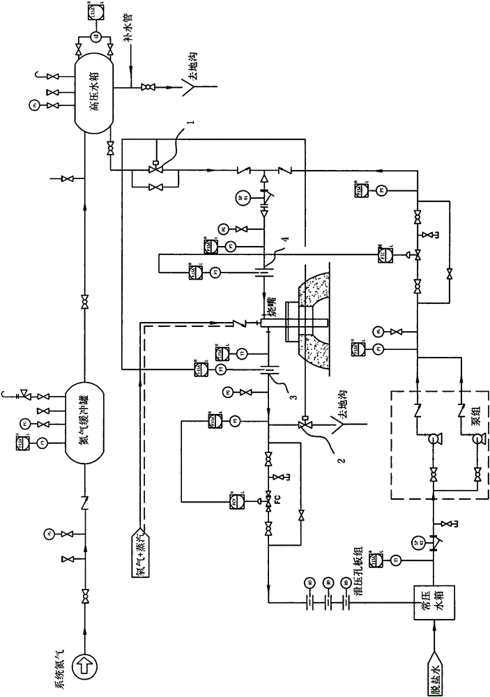 Cooling water system for reformer metal burners