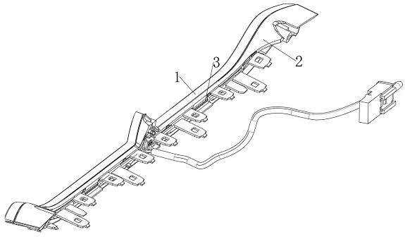 Automotive trim atmosphere lamp