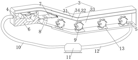 Automotive trim atmosphere lamp