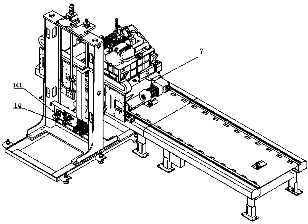 Fuel cell stack turnover equipment and working method thereof