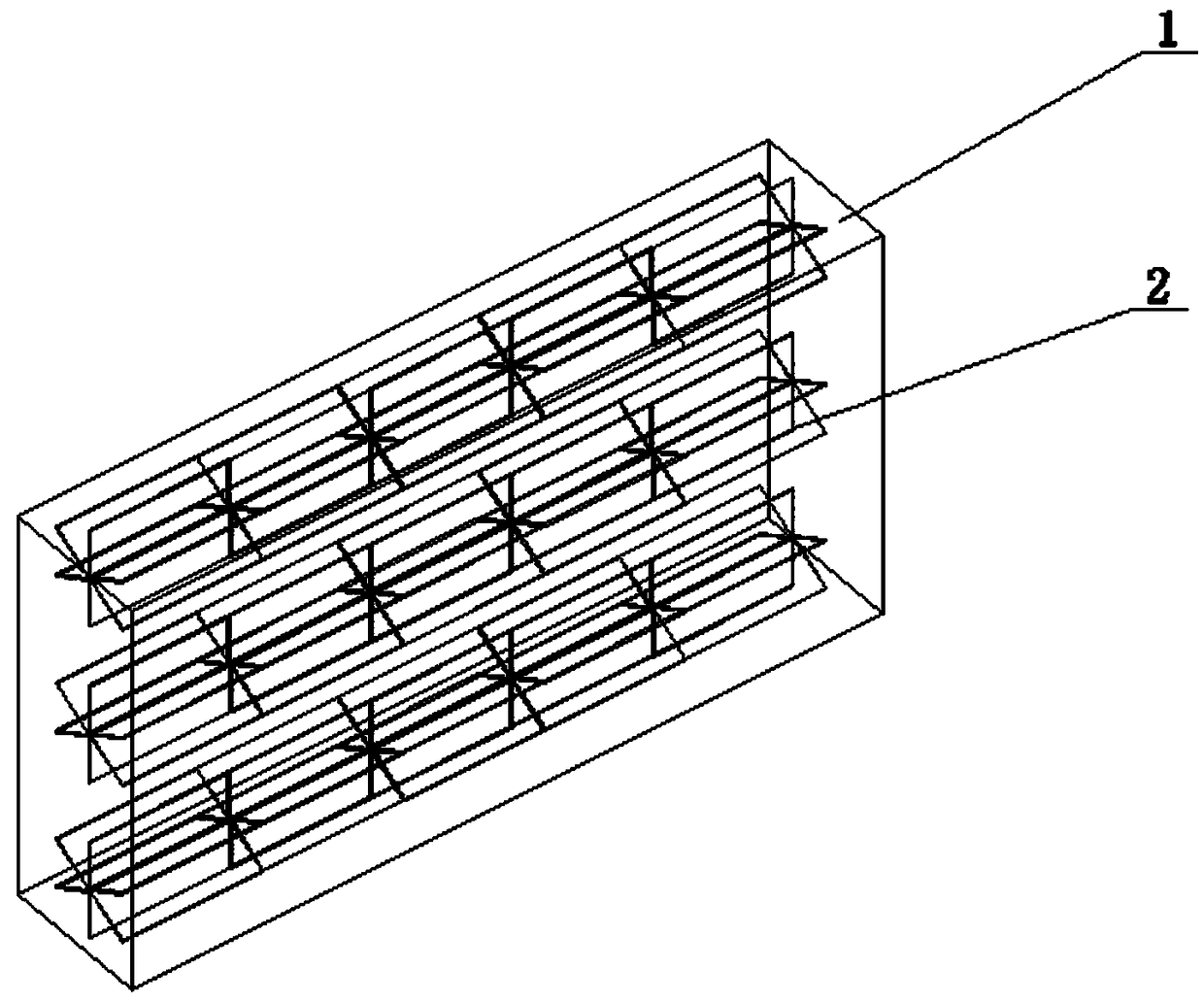 Environment-friendly energy-saving multifunctional wind barrier