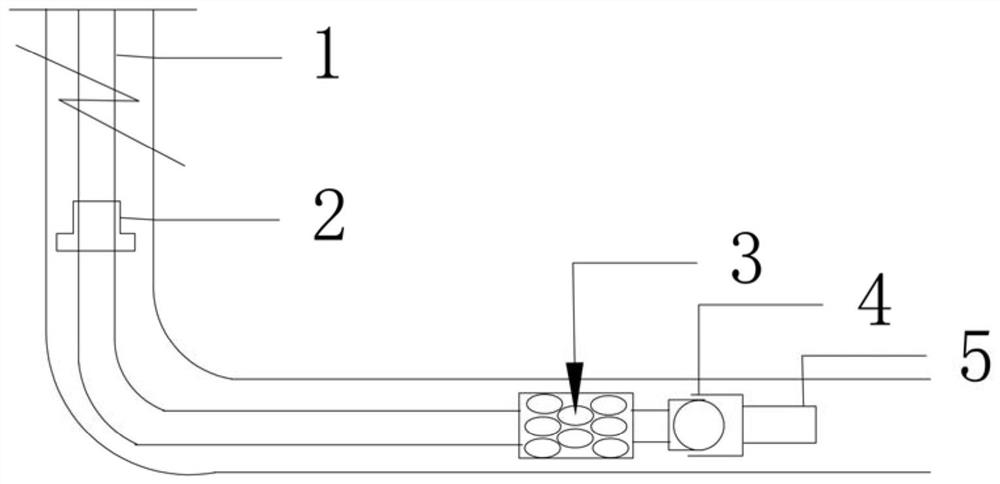 Low-permeability reservoir natural gas hydrate exploitation fracturing and sand prevention combined process method