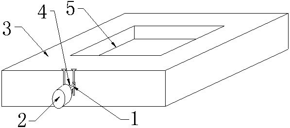 Exhaust structure of mold