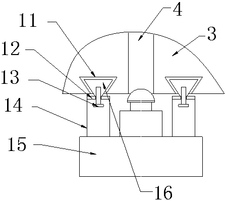 Exhaust structure of mold