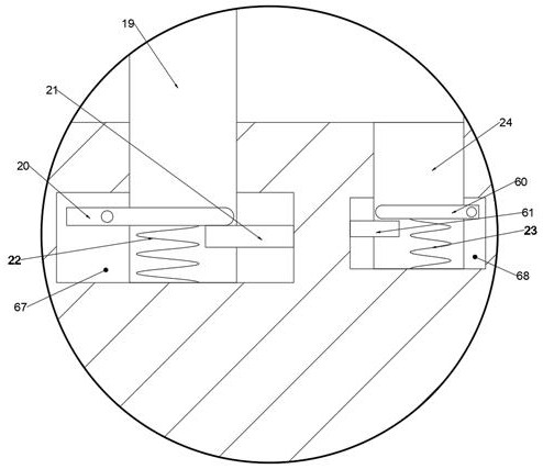 Mechanical device for rapidly painting wall surface