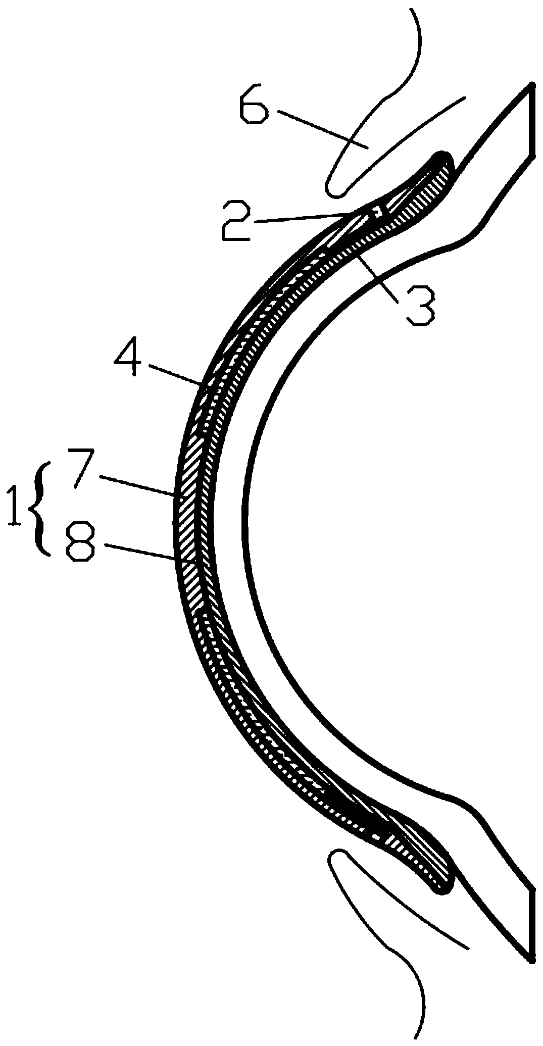 Contact lens for treating dry eye