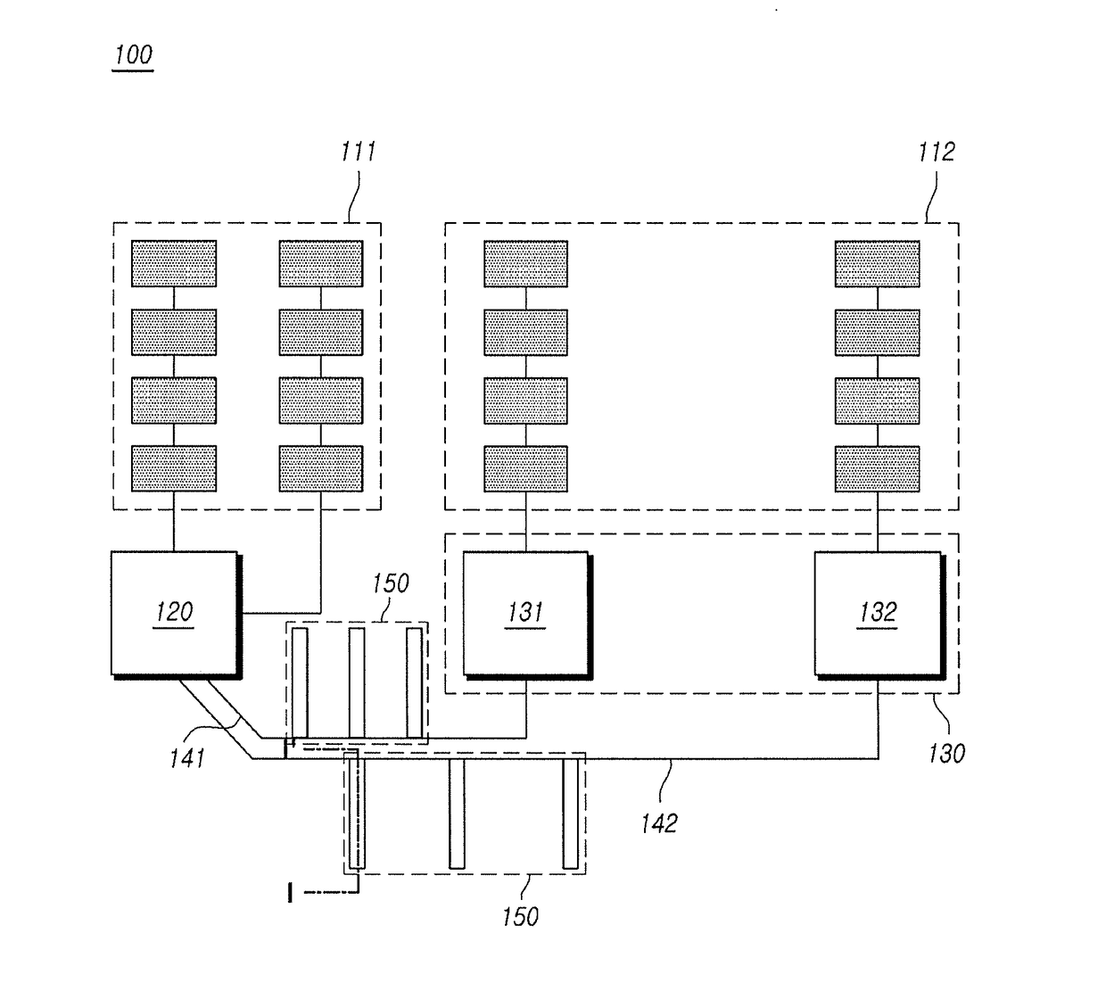 Radar having structure able to suppress low-frequency noise