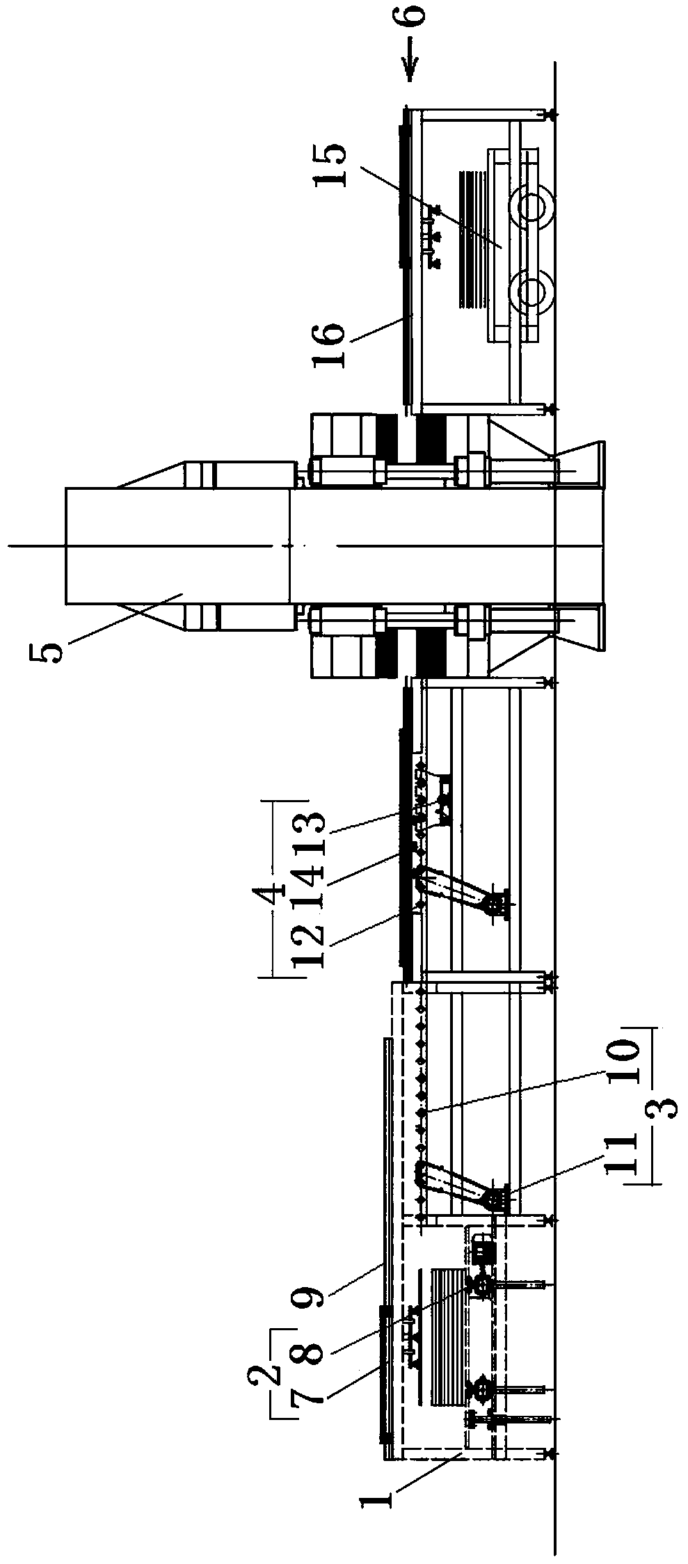 Feeding device and method for heat exchanger sheet forming