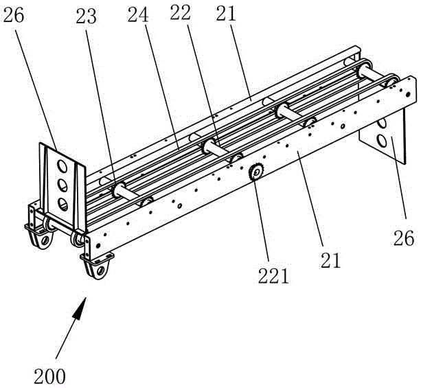 High-speed tyre unstacker and unstacking method thereof