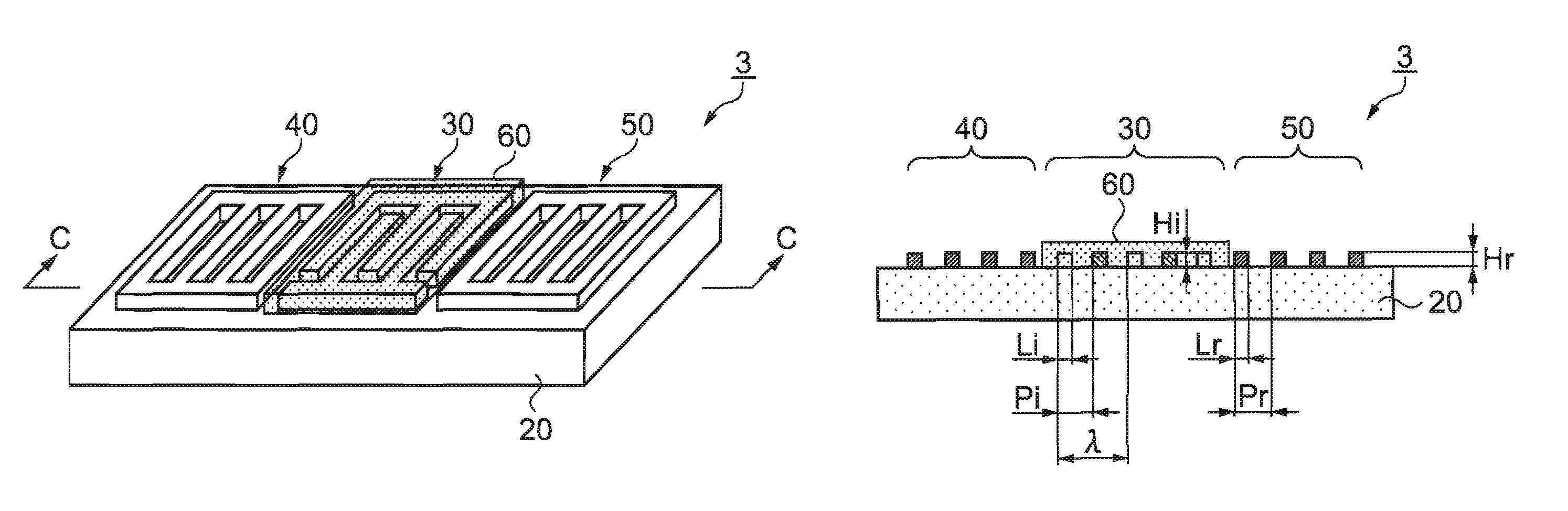 Lamb wave type high frequency device