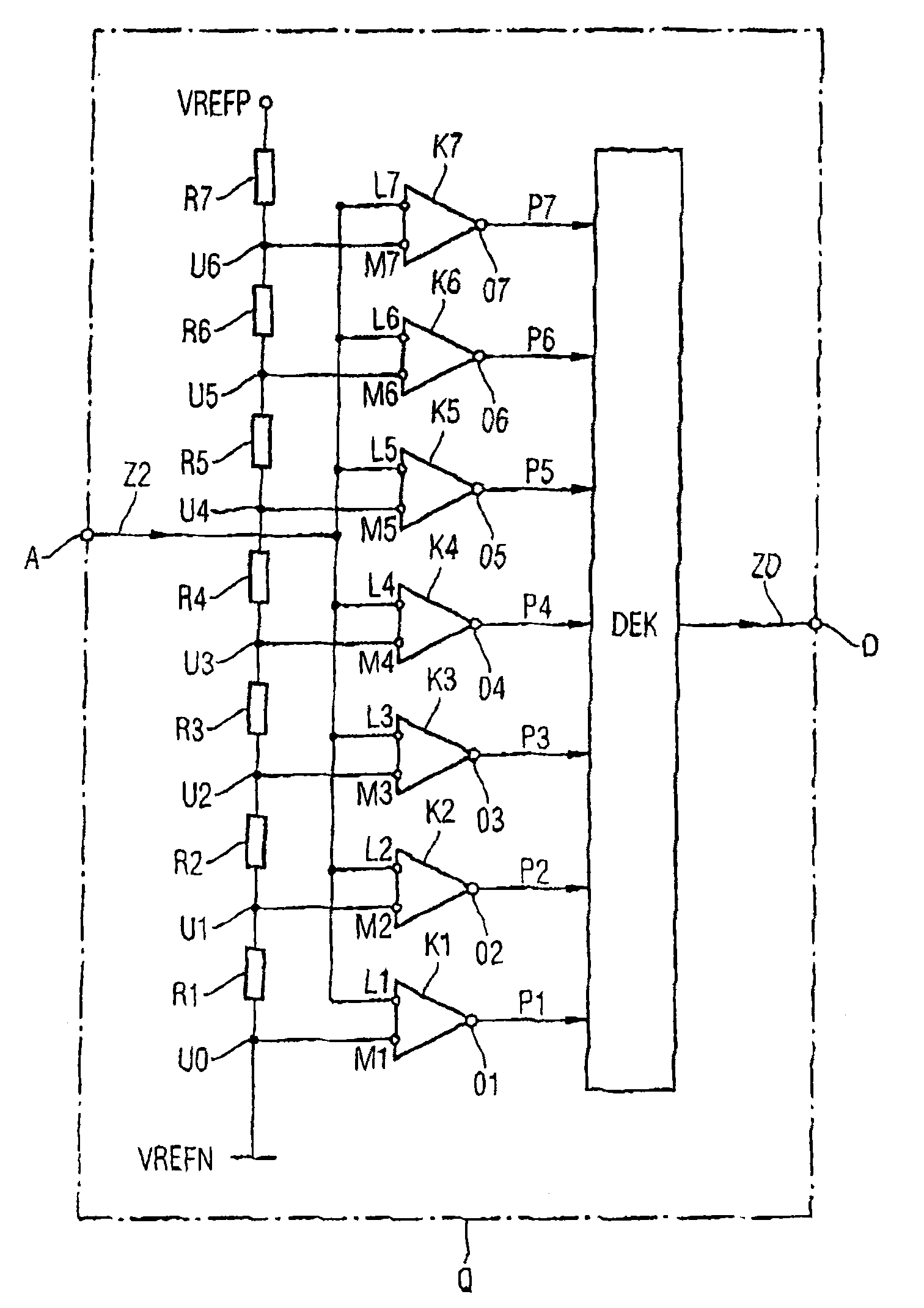 Power-saving multibit delta-sigma converter