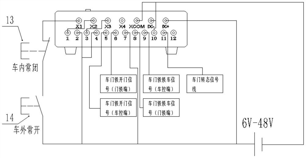 Control device and method for safely opening car door