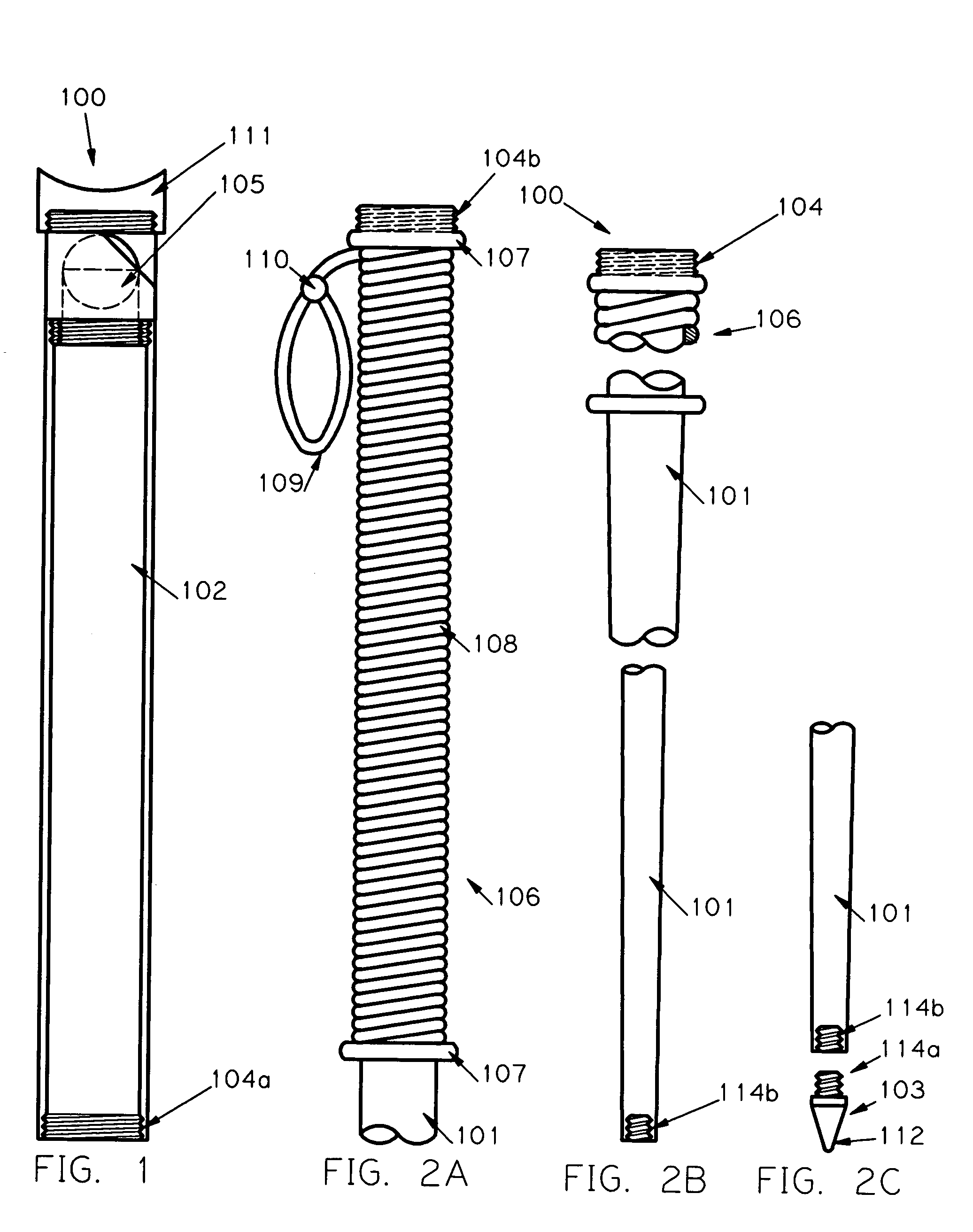 Hiking and survival staff