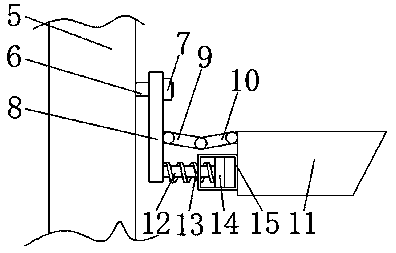 Material hoist for construction site