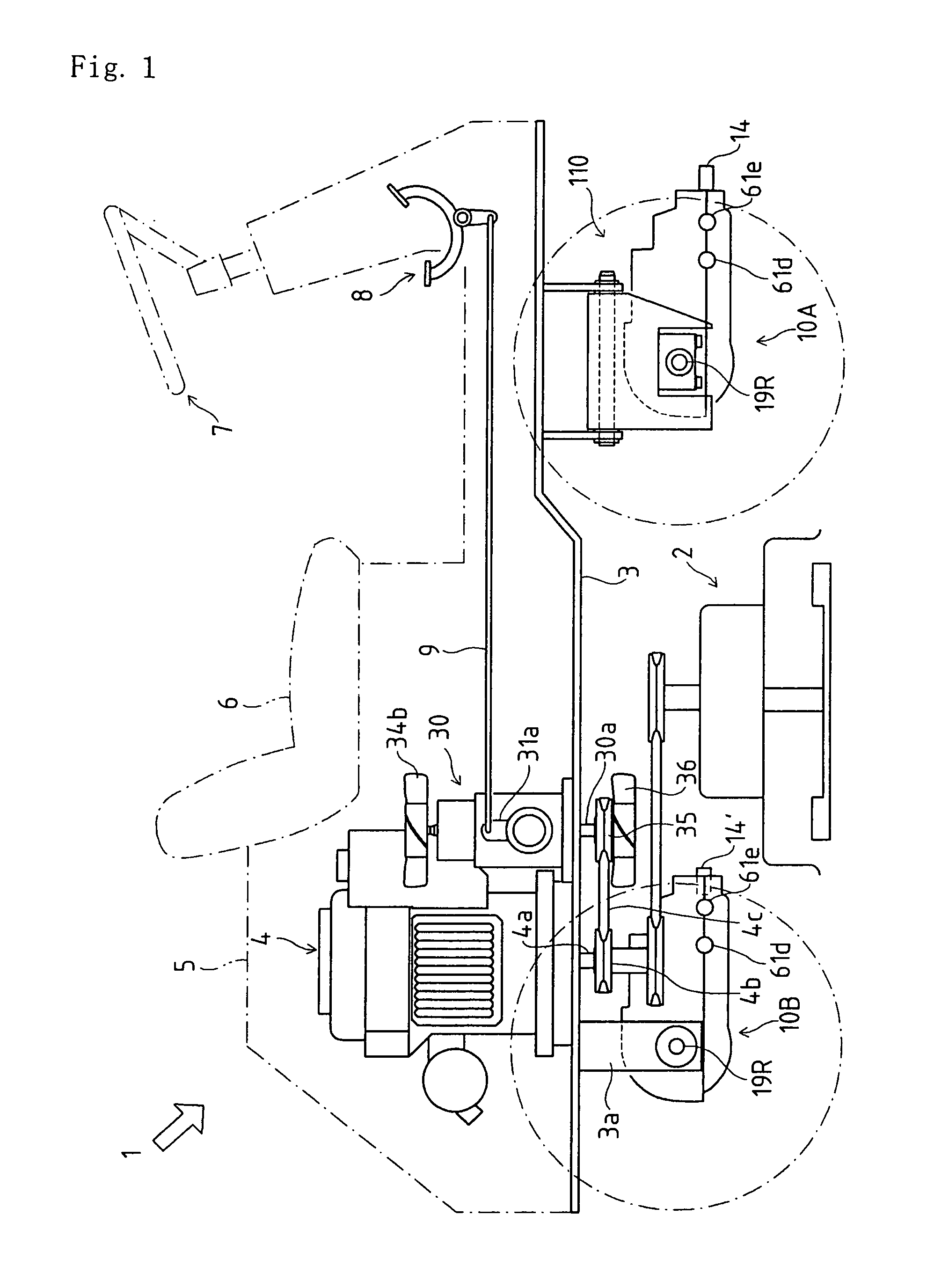 Hydraulic transaxle and vehicle comprising it