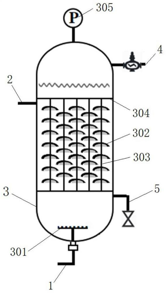 Ozone pressurized dissolved air tank and sewage advanced treatment system applied by ozone pressurized dissolved air tank