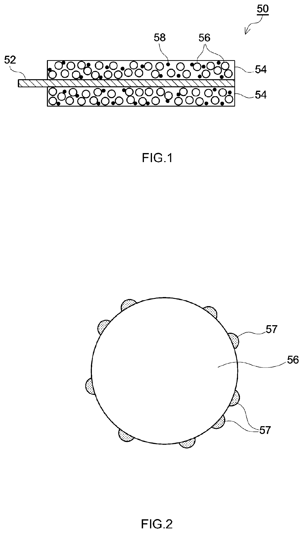 Positive electrode of secondary battery, and secondary battery using same