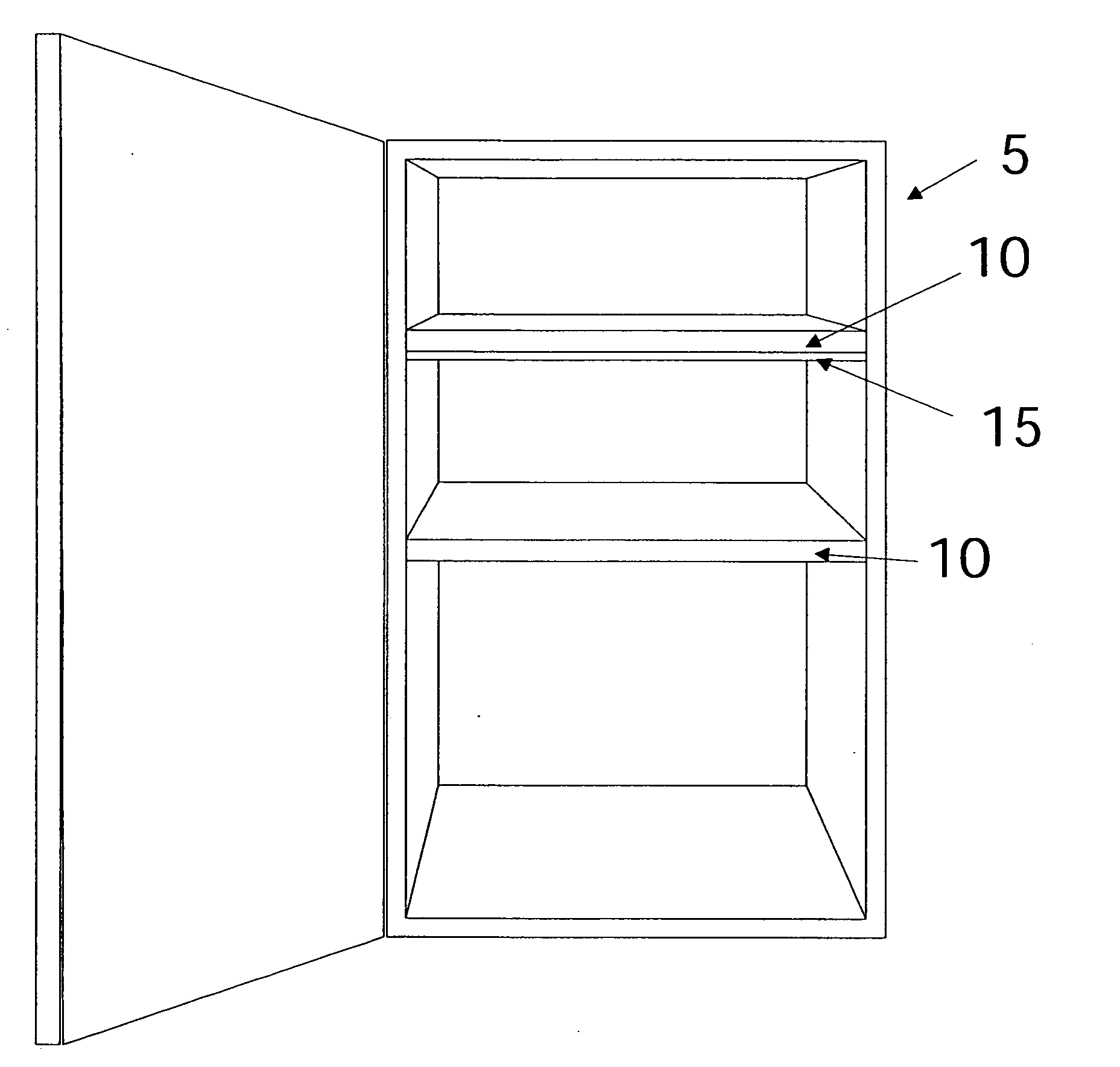 Flat panel lighting for enclosed space illumination